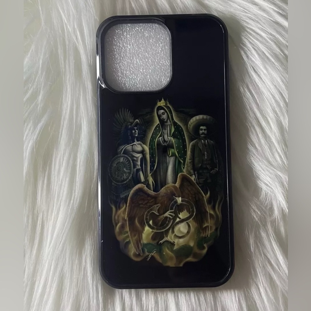 Virgen Maria, Emiliano Zapata, Azteca Guerrero Mexican Phone Case Iphone/Samsung